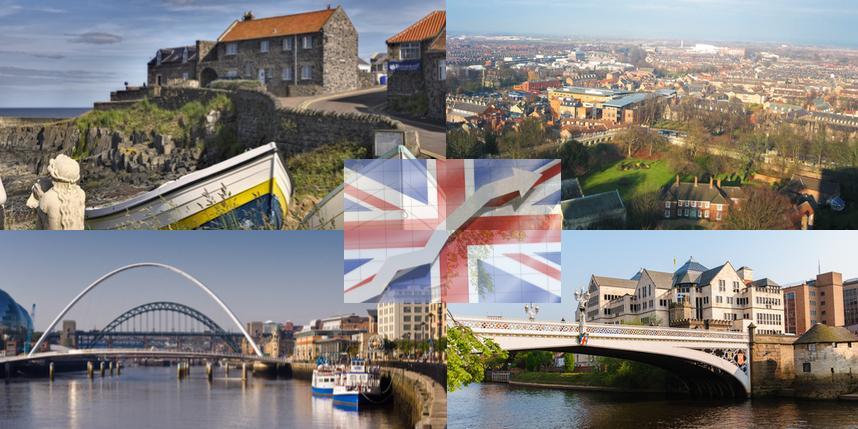 North-East regional cities growing in the UK